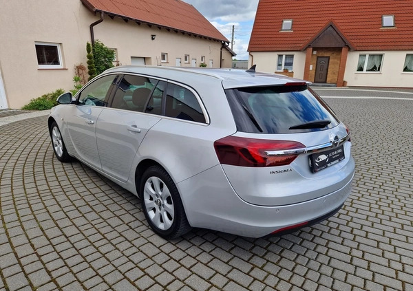 Opel Insignia cena 31999 przebieg: 209724, rok produkcji 2014 z Jedwabne małe 596